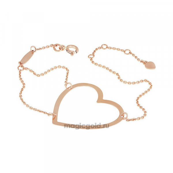 Золотой браслет без камня № 155628