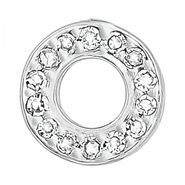 Золотая подвеска с бриллиантом № 113805