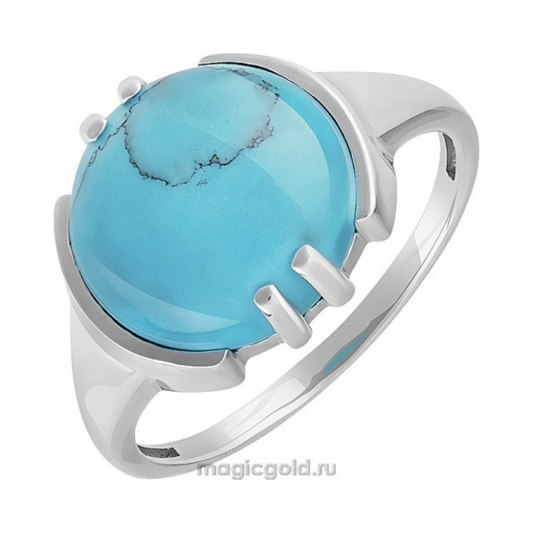 Серебряное кольцо с бирюзой № 151391