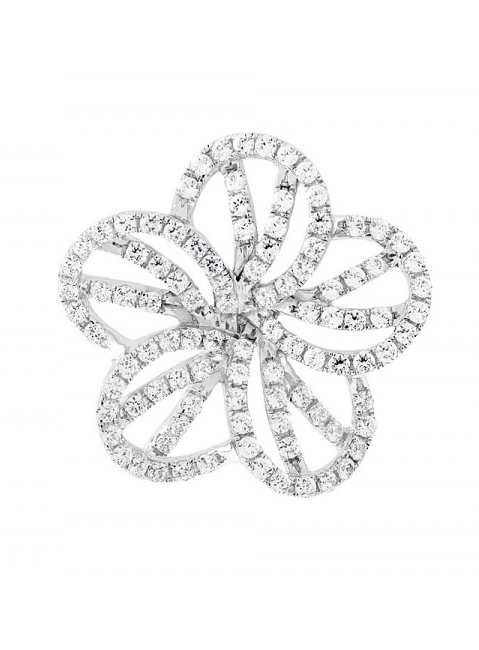 Серебряная подвеска с фианитом № 83174