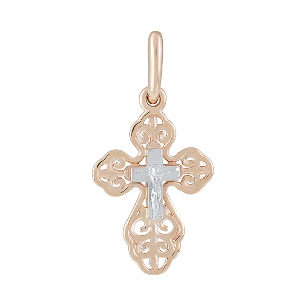 Крест литой с накладкой б/з № 123580