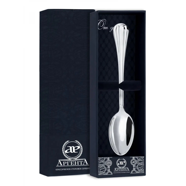 Ложка чайная \&quot;Меридиан\&quot; (Серебро 925)