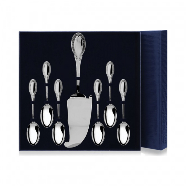 Серебряный чайный набор «Император» из 7предметов