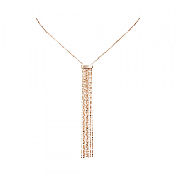 Золотое колье без камня № 130127