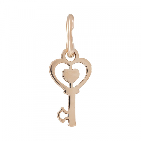 Золотая подвеска без камня № 123597