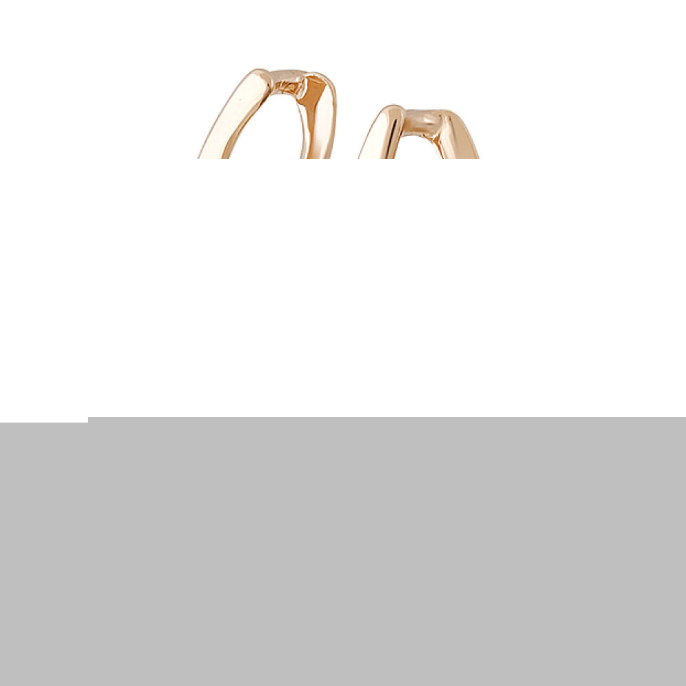 Золотая подвеска с фианитом № 129901