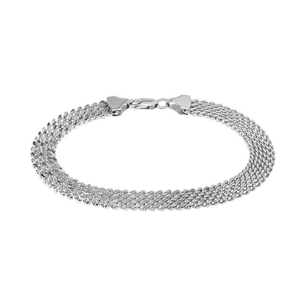 Серебряный браслет № 134432