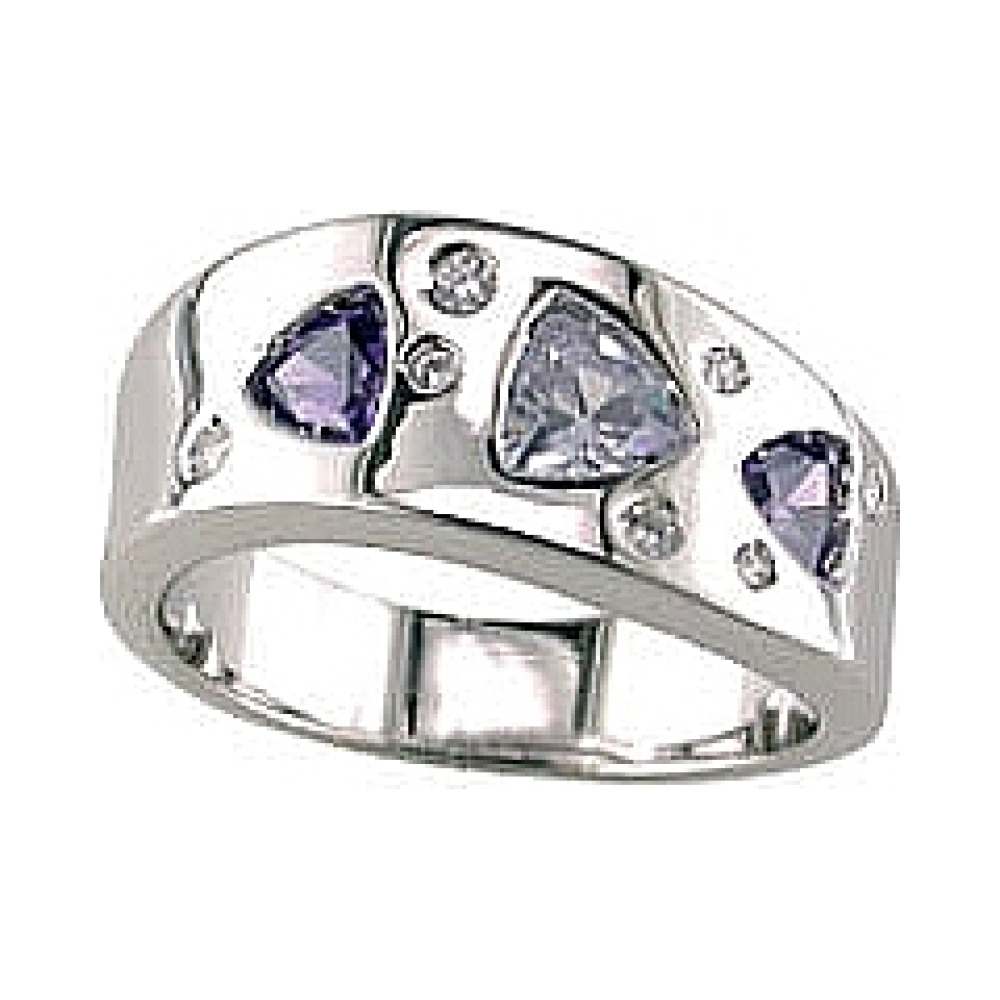  Кольцо с фианитом TED LAPIDUS № 32637