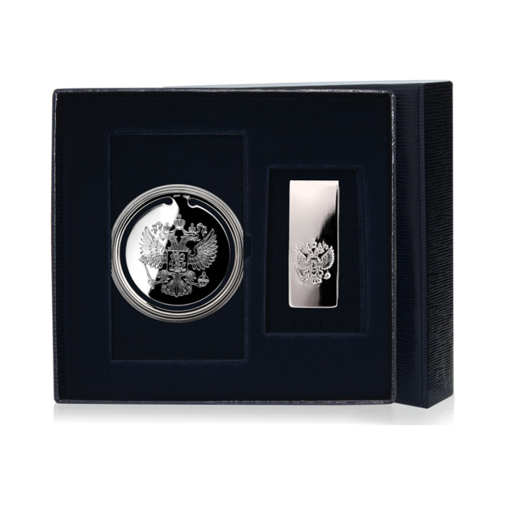 Золотые серьги с бриллиантом и изумрудом № 25168