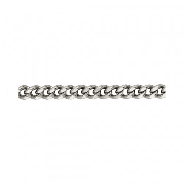 Серебряная цепь родированная № 97348