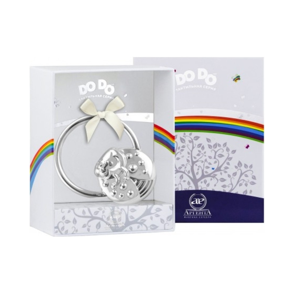 Погремушка "Божья коровка на кольце" 1099ПГ05801