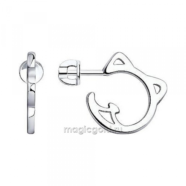 Пуссеты без камня № 173406