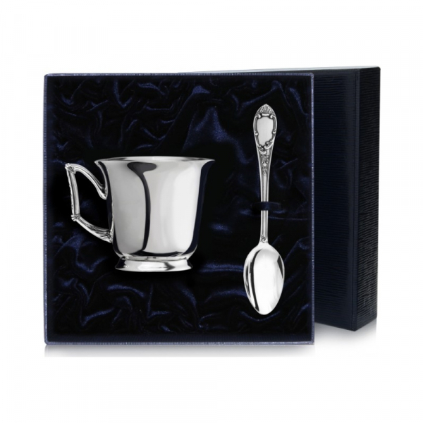 Набор серебряная чашка чайная «Элегия»