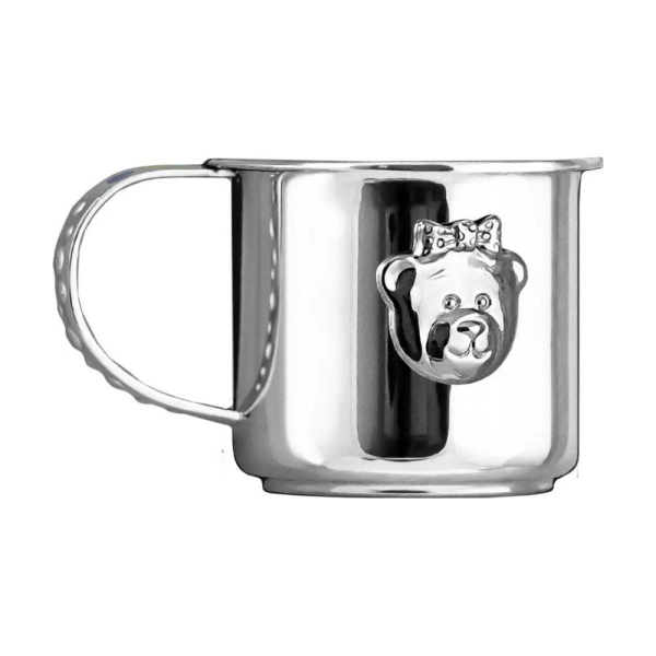 Кружка детская Мишка - малышка ч/п с эмалью