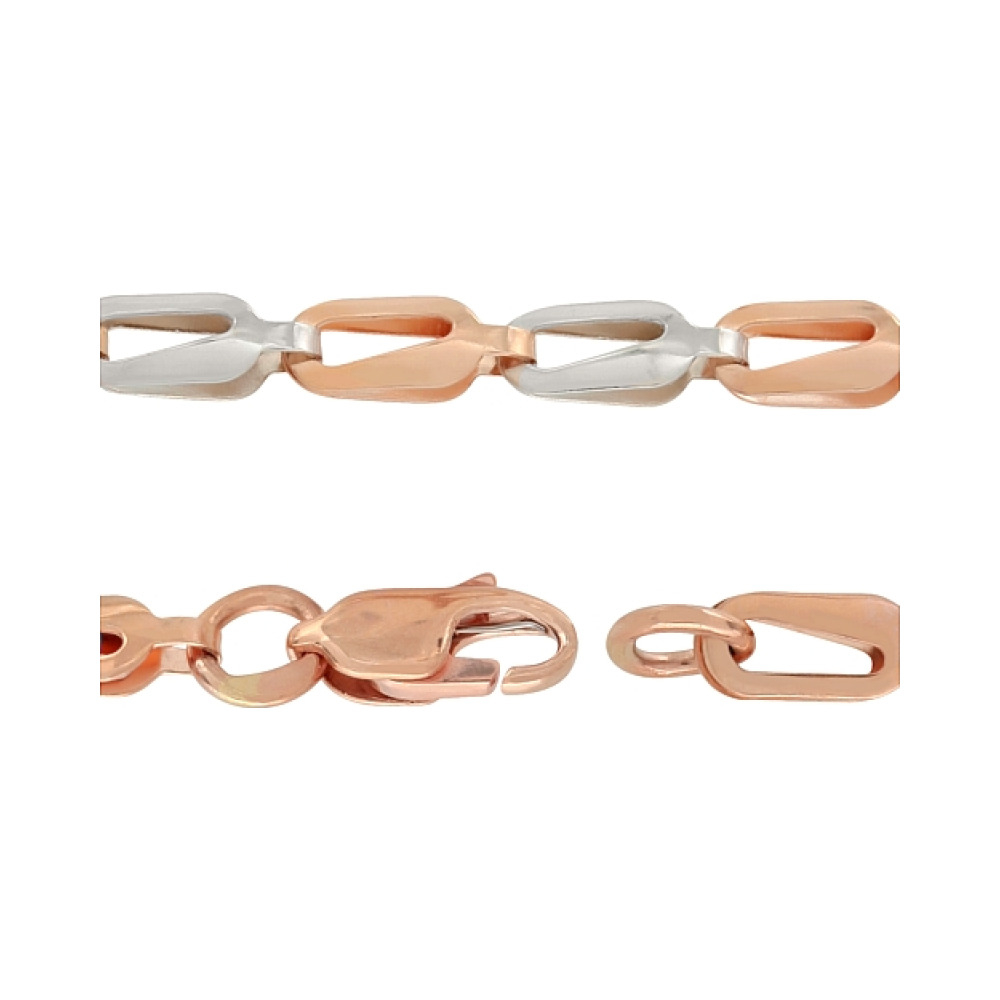 Золотой браслет без камня № 86003