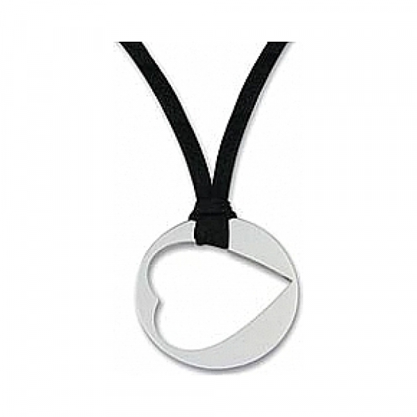 Серебряное колье без камня № 6398