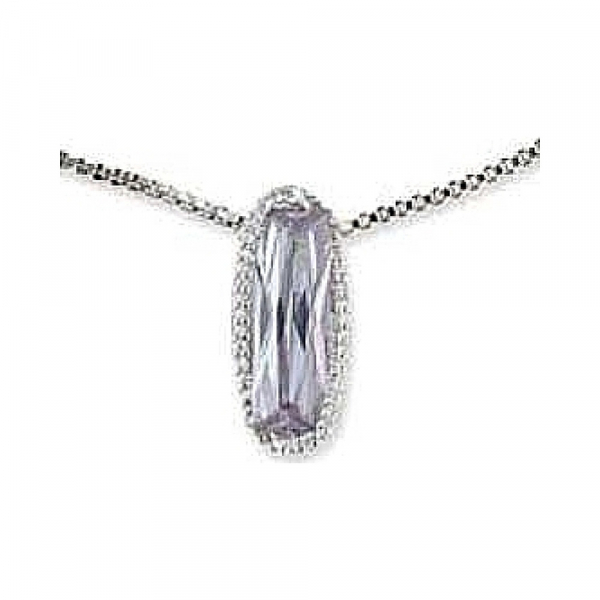  Колье с фианитом TED LAPIDUS № 32626