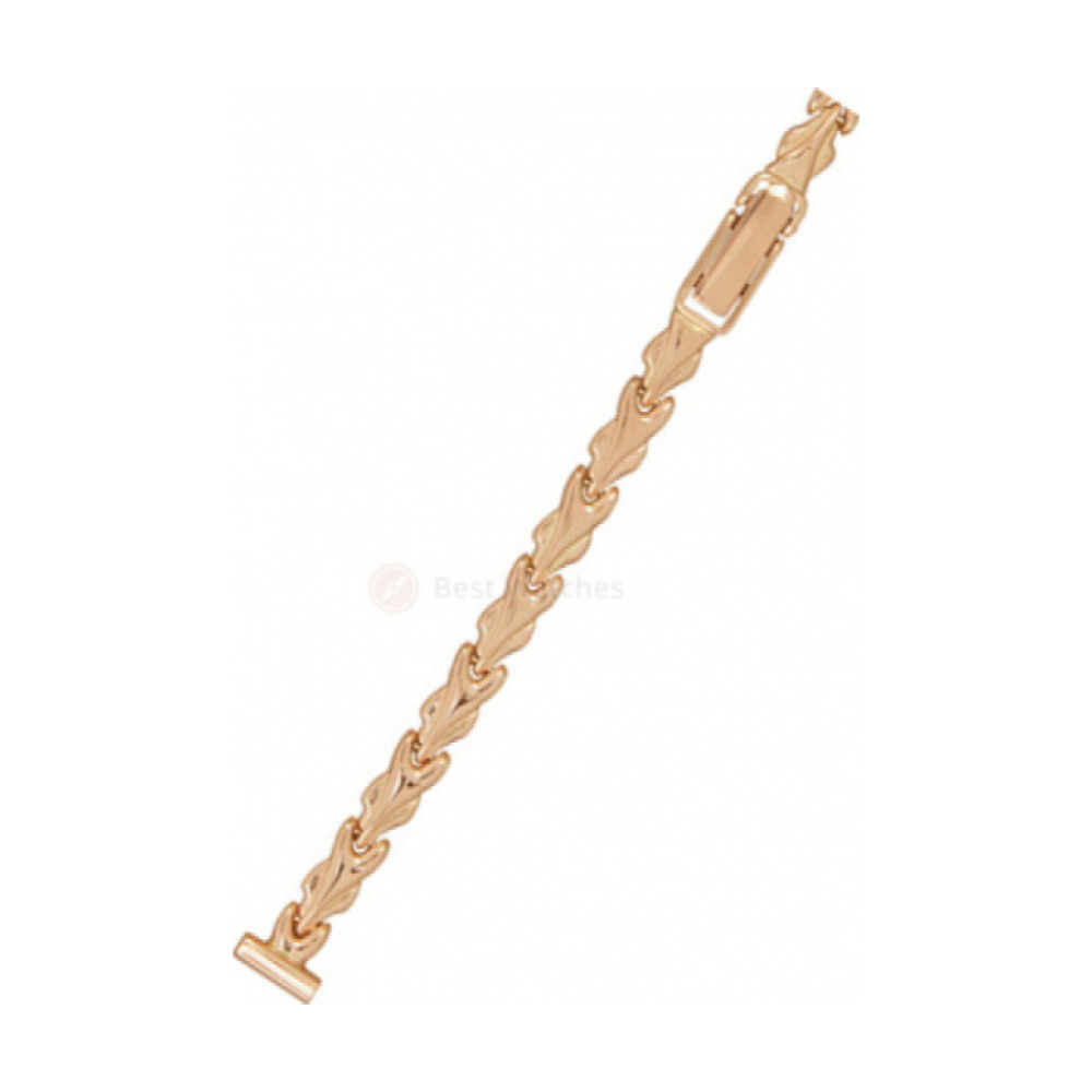 Фотография: золотой браслет для часов № 51050 - #1