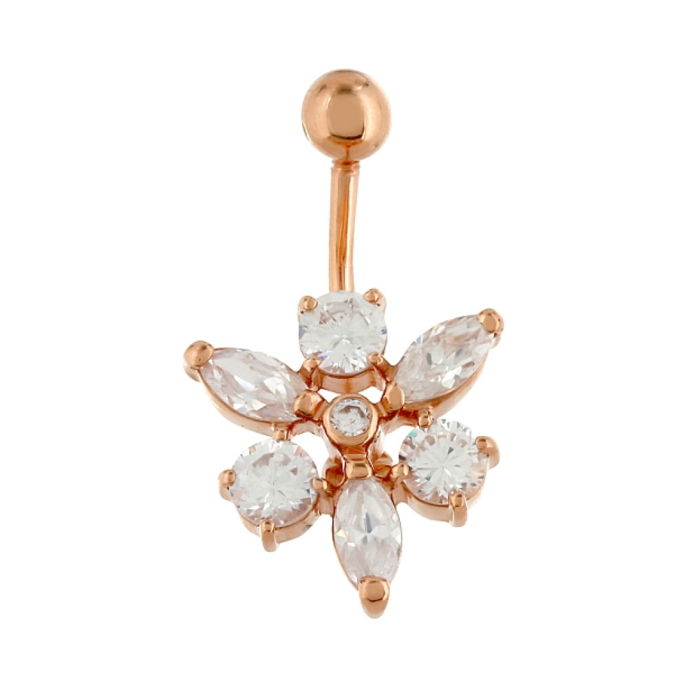 Пирсинг с фианитом № 27581