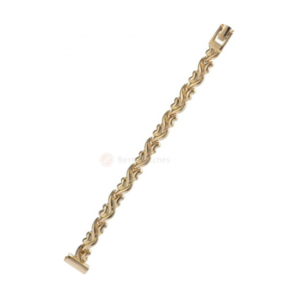 Золотой браслет для часов № 51058