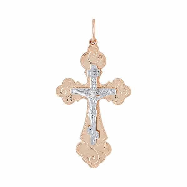 Крест с ручной разгравировкой № 128186