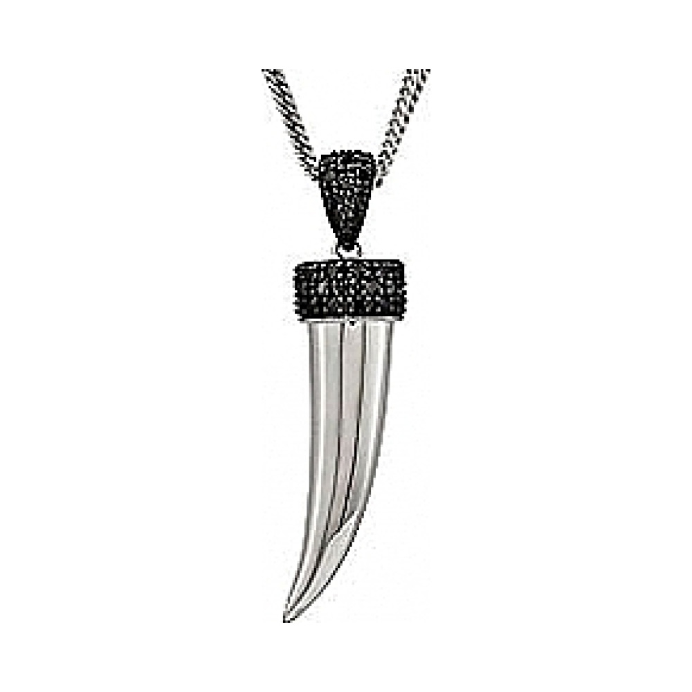 Серебряное колье с фианитами № 70679