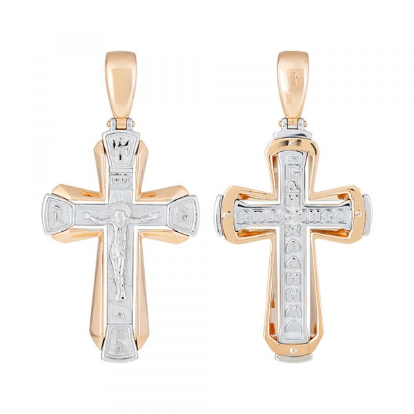 Крест литой с накладкой б/з № 129493