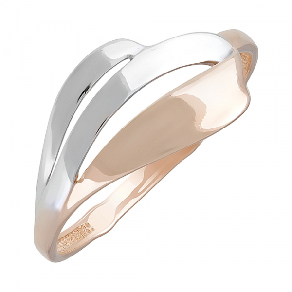 Золотое кольцо без камня № 127437