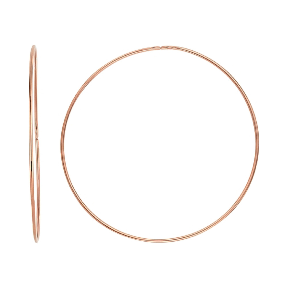 Золотые серьги конго № 101798