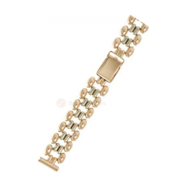 Золотой браслет для часов № 34080