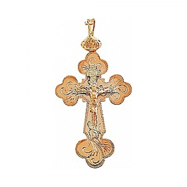 Крест с ручной разгравировкой № 78129