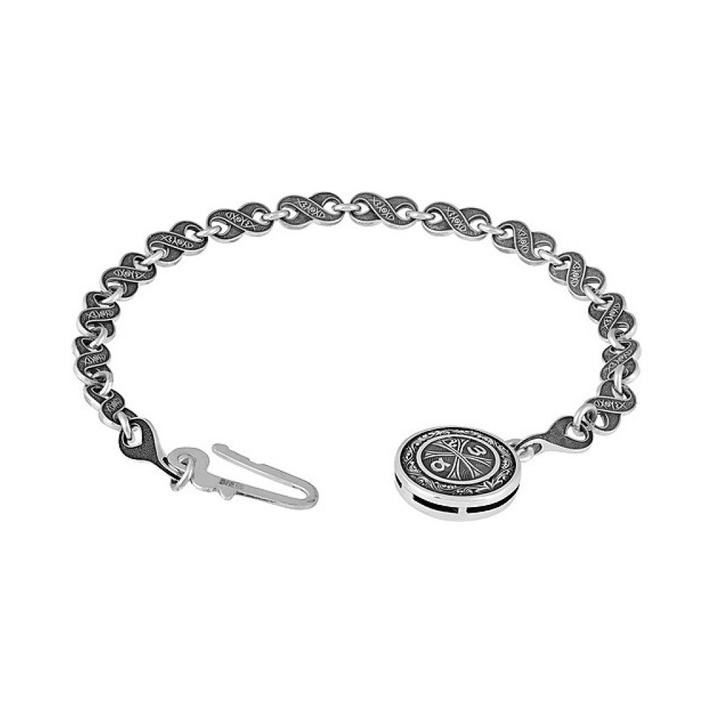 Серебряный браслет № 133514