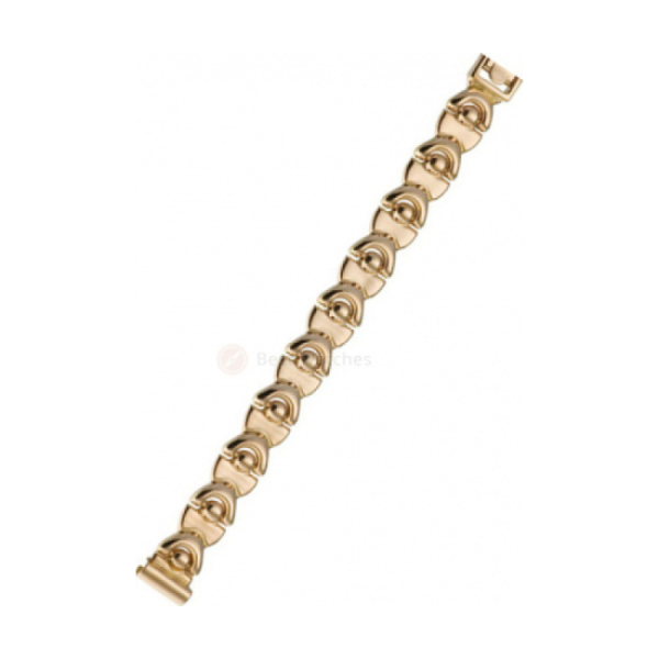 Золотой браслет для часов № 51250