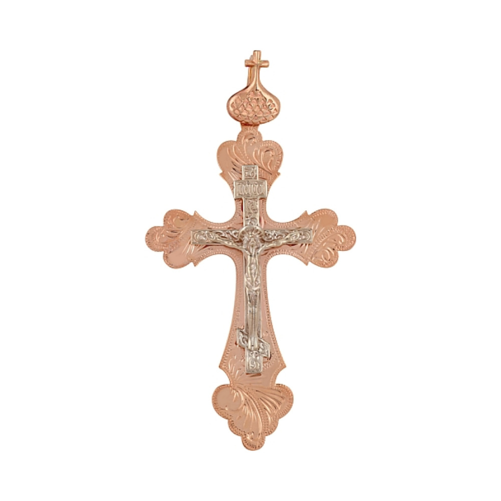 Крест с ручной разгравировкой № 83927
