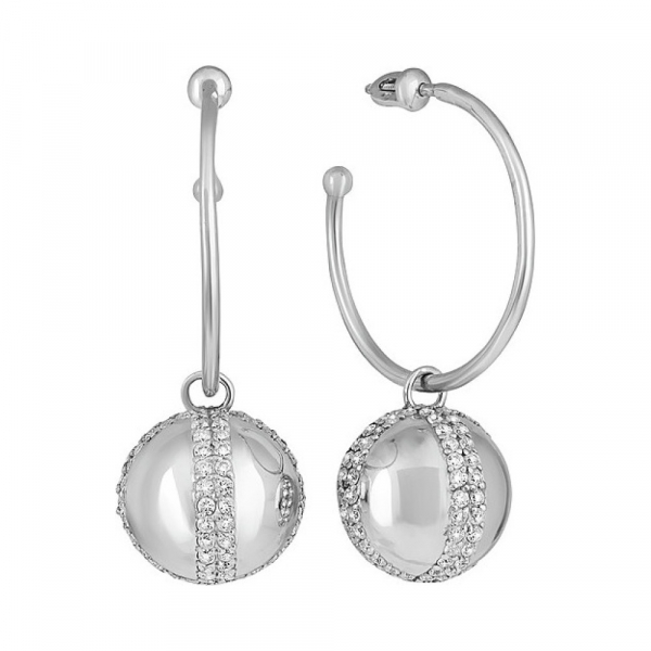 Пуссеты с фианитом № 134186