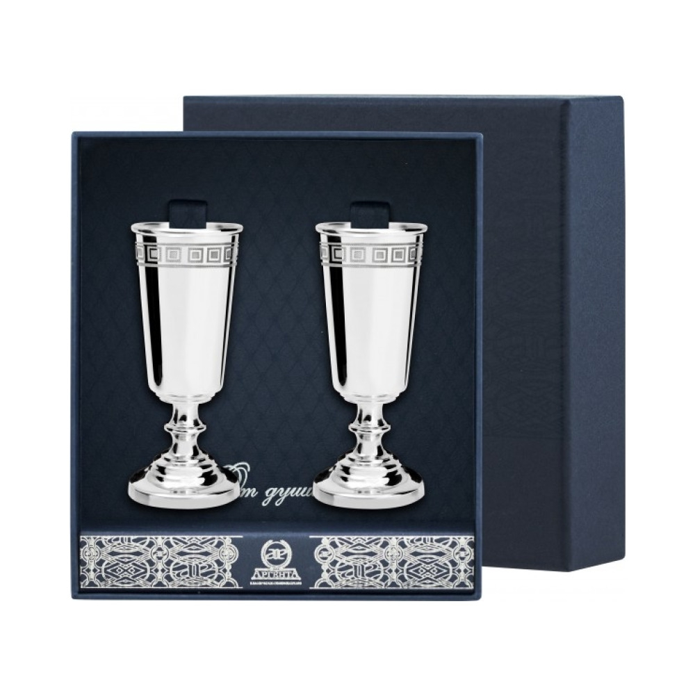 Набор рюмок "Джентльмен" с рисунком "Квадрат" 1057НБ00801_к