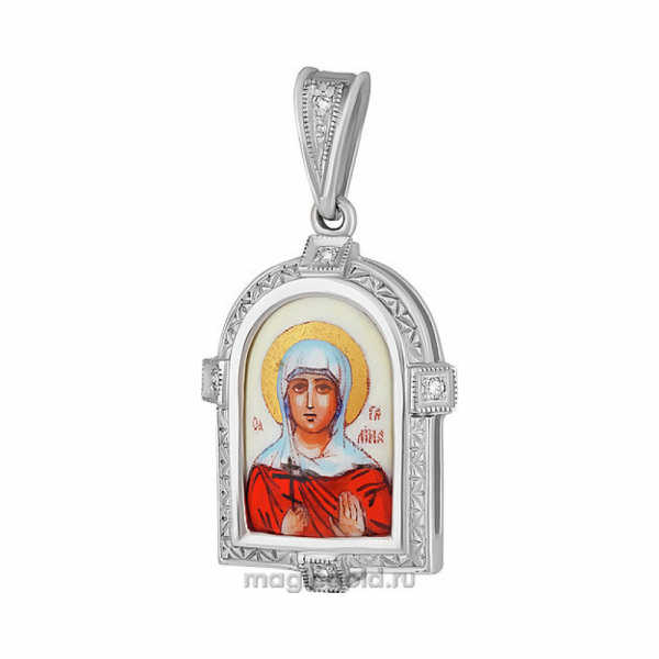 Икона с фианитами и эмалью № 131969