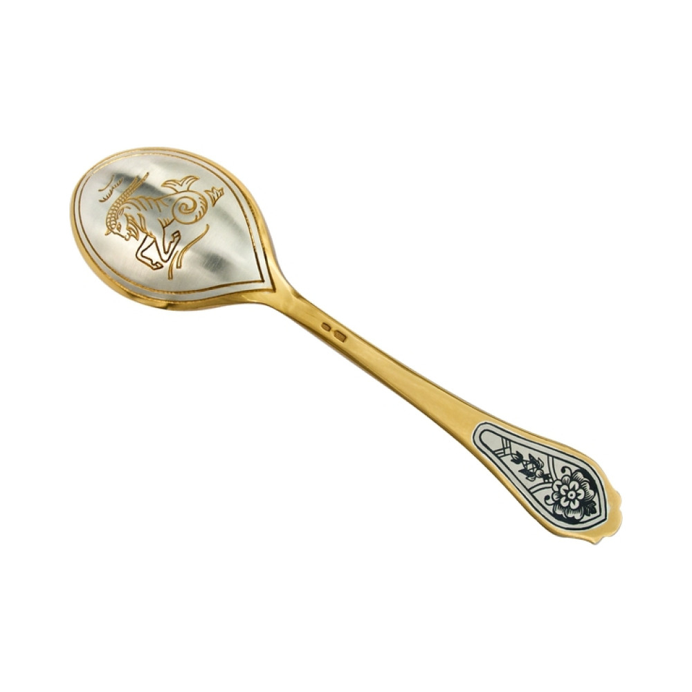 Ложка чайная "козерог"
