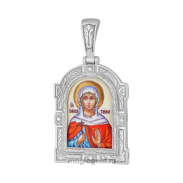 Икона с фианитами и эмалью № 131952