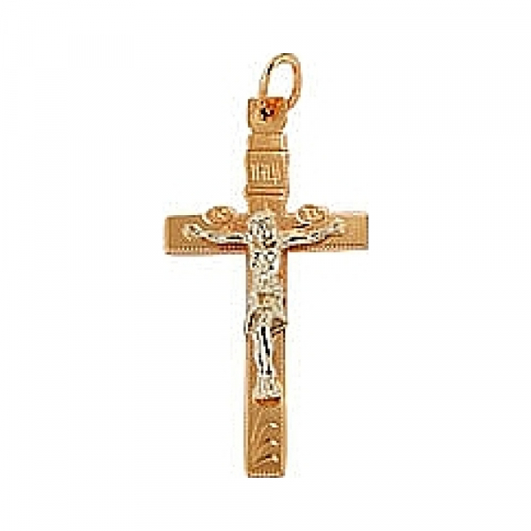 Крест с ручной разгравировкой № 66671