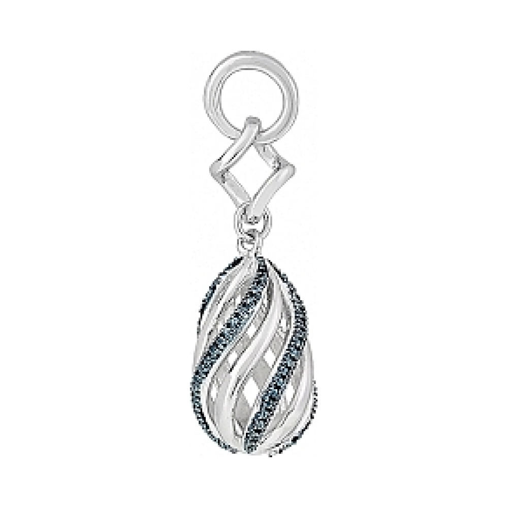 Серебряная подвеска без камня № 108564