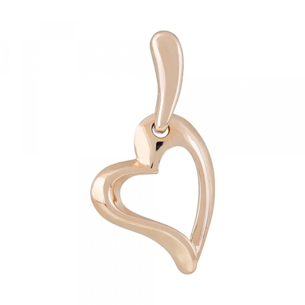 Золотая подвеска без камня № 120688