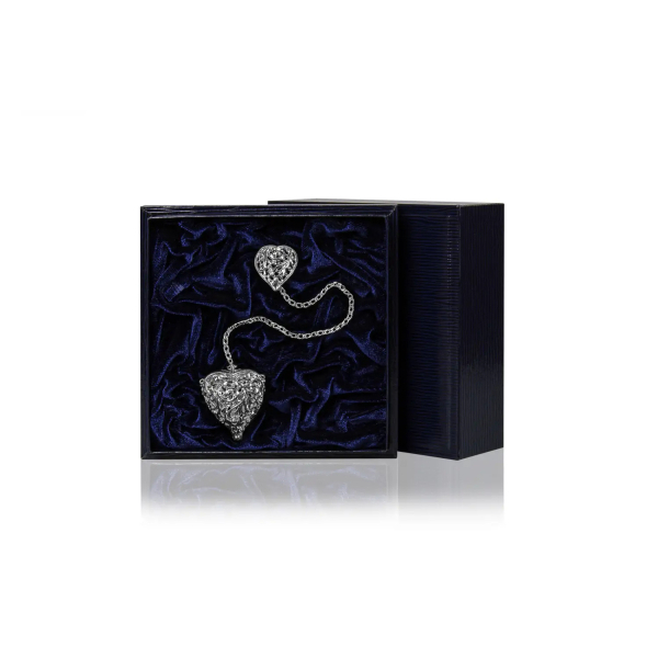 Ситечко Амур из серебра 925 пробы