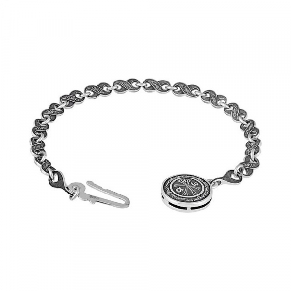 Серебряный браслет № 133514