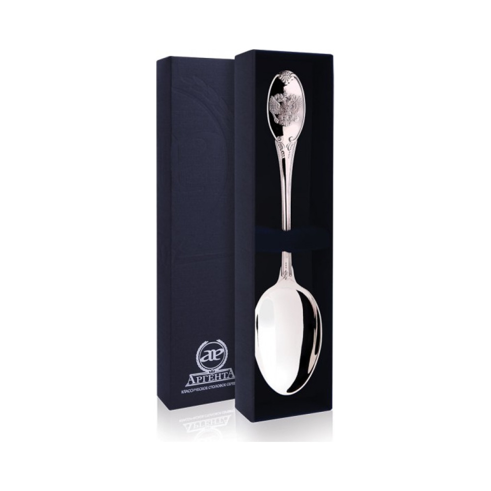 Серебряная столовая ложка «Единство»