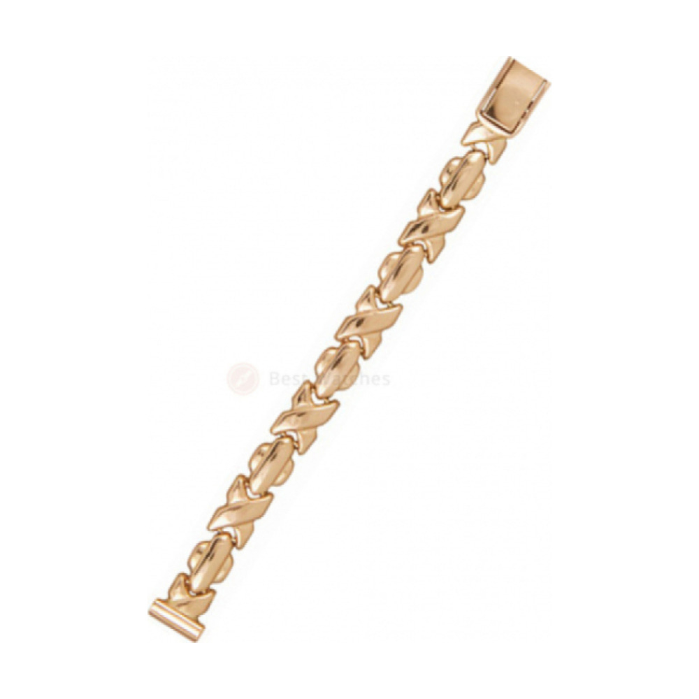 Фотография: золотой браслет для часов № 51064 - #1