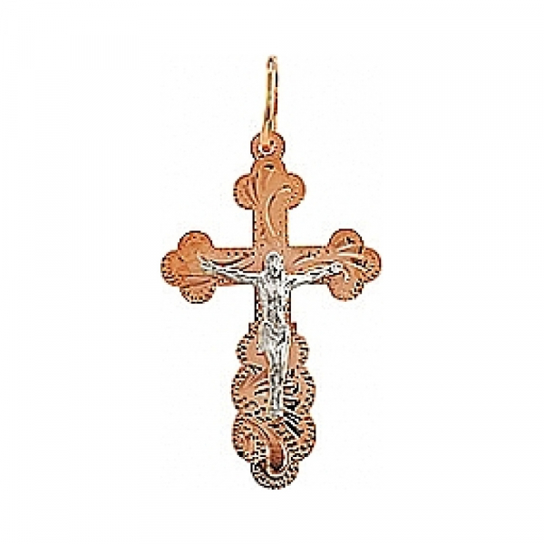 Крест с ручной разгравировкой № 77466