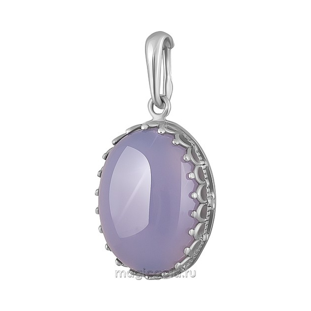 Серебряная подвеска с ониксом № 164541