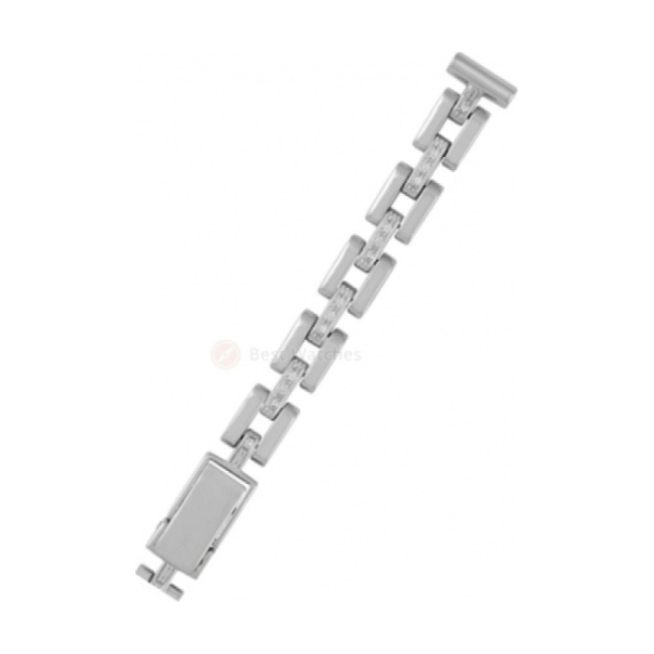 Серебряный браслет для часов № 026582