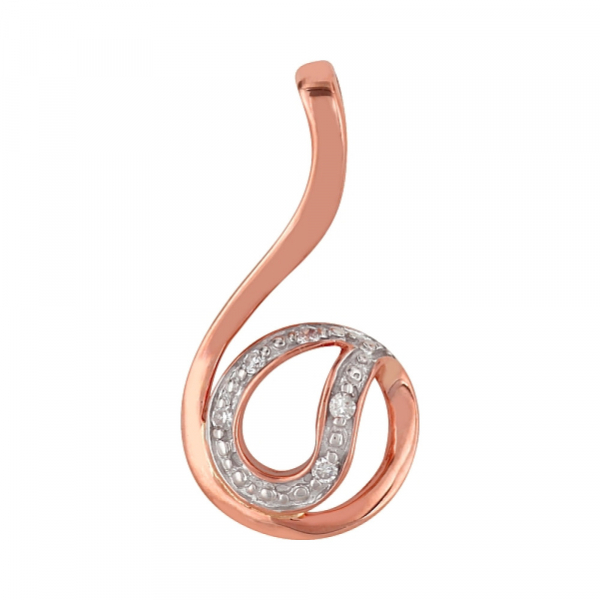 Золотая подвеска с бриллиантами № 98720